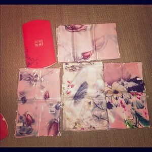 Chinese Style Silk Scarfs